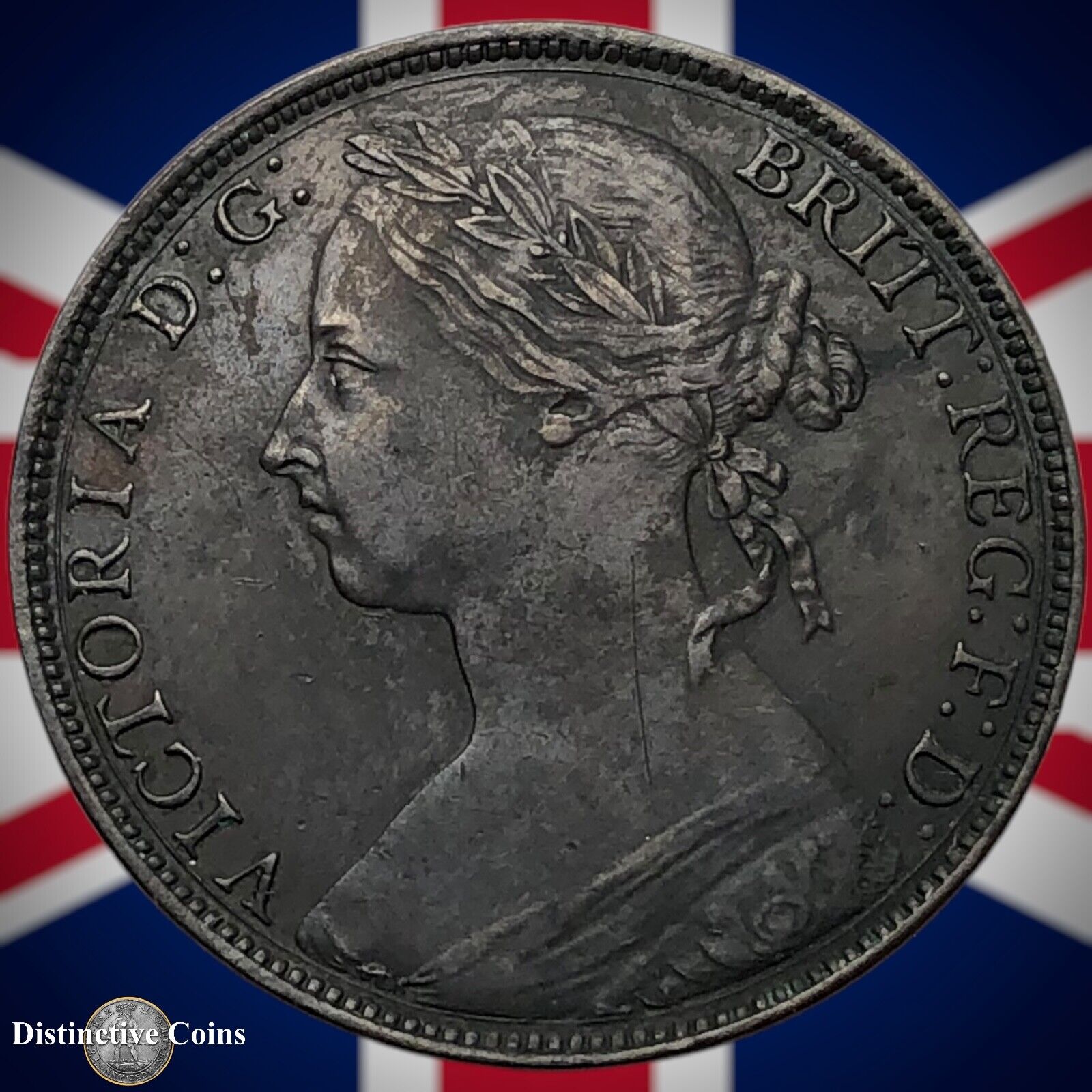 Great Britain 1882 H Penny 1d GB6428