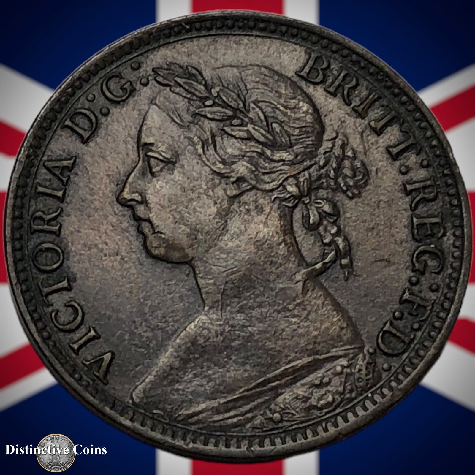 Great Britain 1882 H Farthing 1/4d GB4037