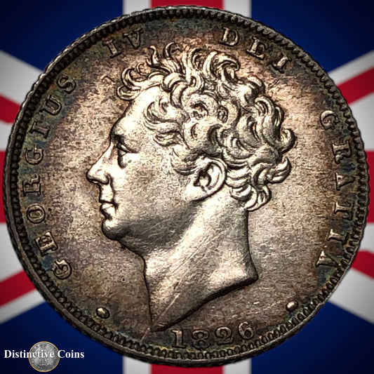 Great Britain 1826 Six Pence GB2547