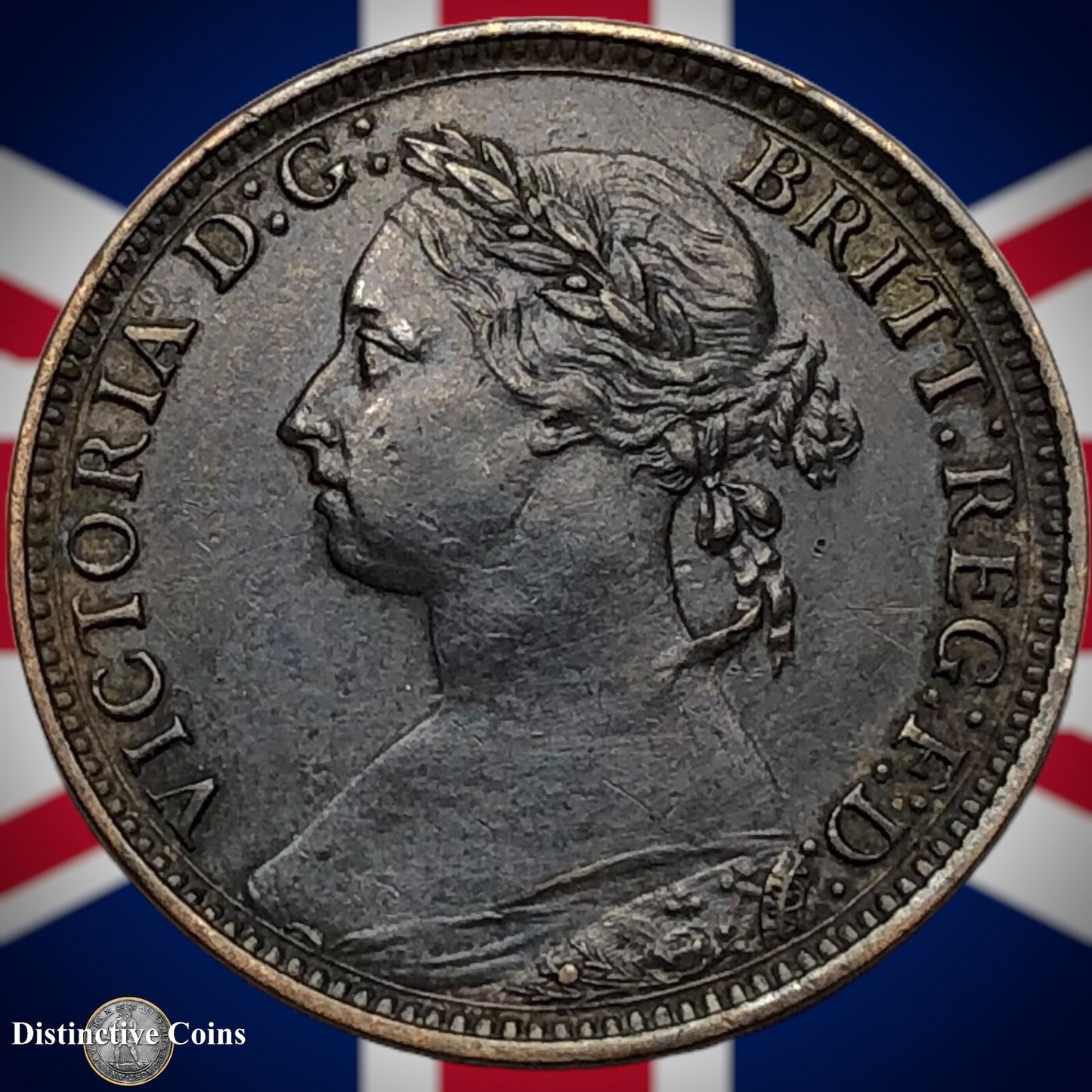 Great Britain 1881 H Farthing 1/4d GB3955