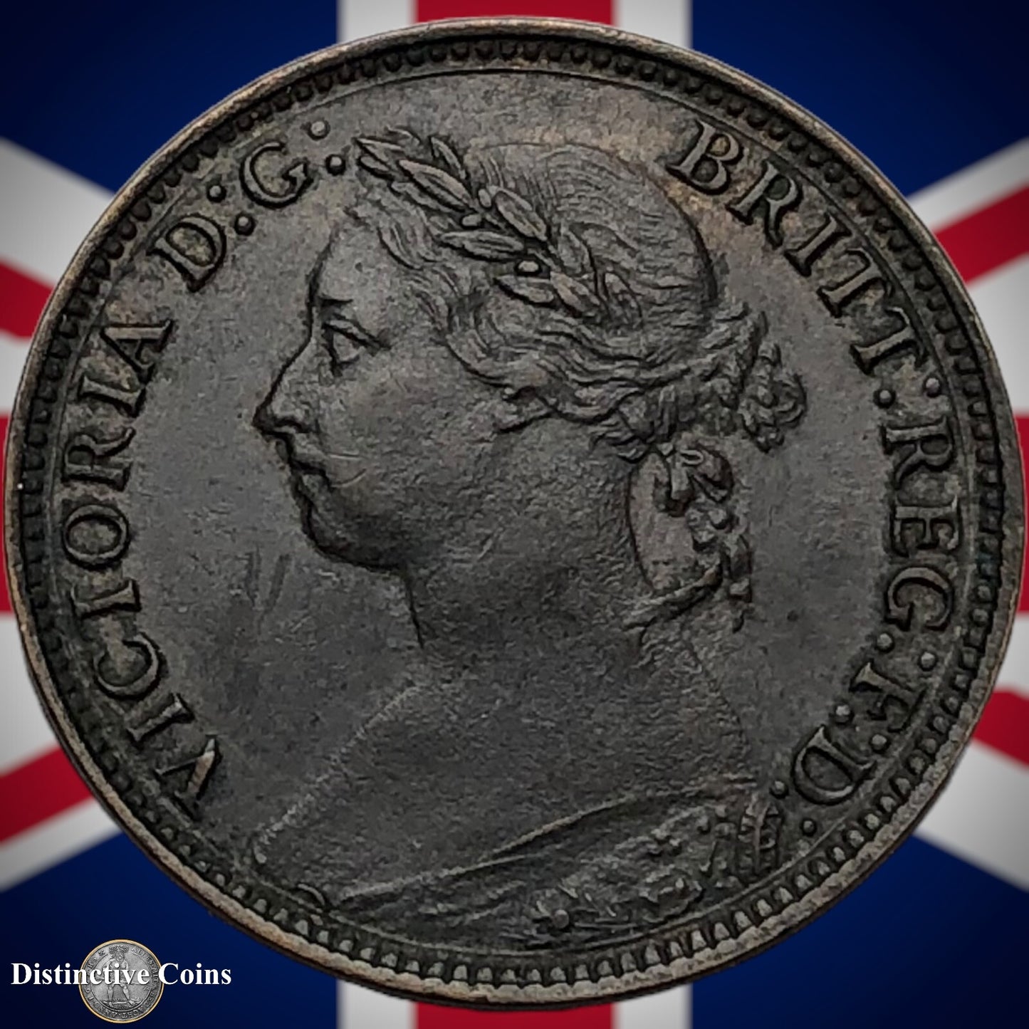 Great Britain 1881 H Farthing 1/4d GB3950