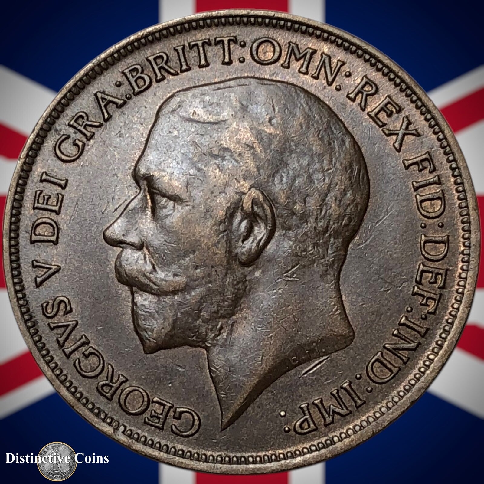 Great Britain 1918 Penny 1d GB6859