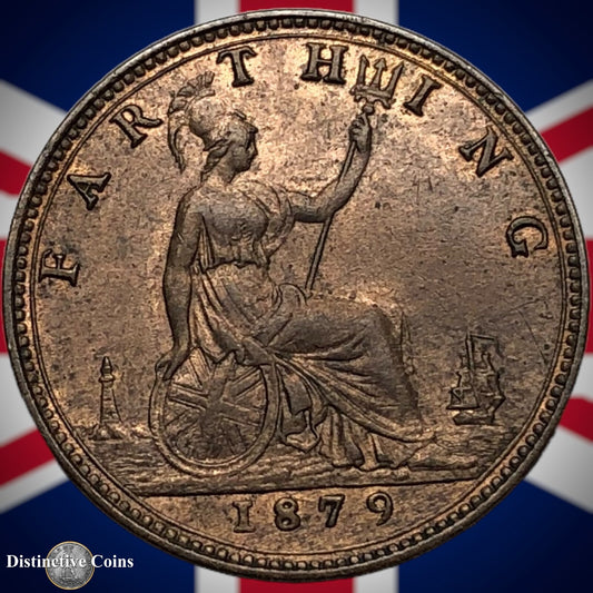 Great Britain 1879 Farthing 1/4d GB3823