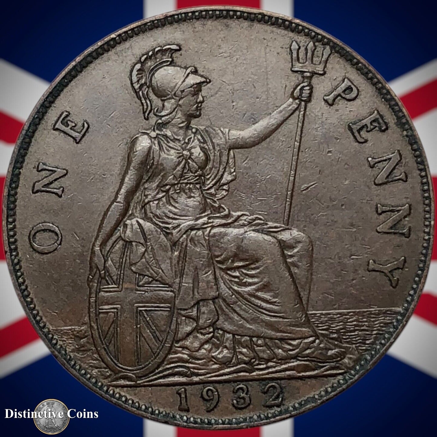 Great Britain 1932 Penny 1d GB7137