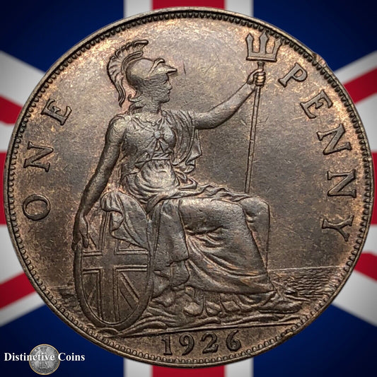 Great Britain 1926 Penny 1d GB7032