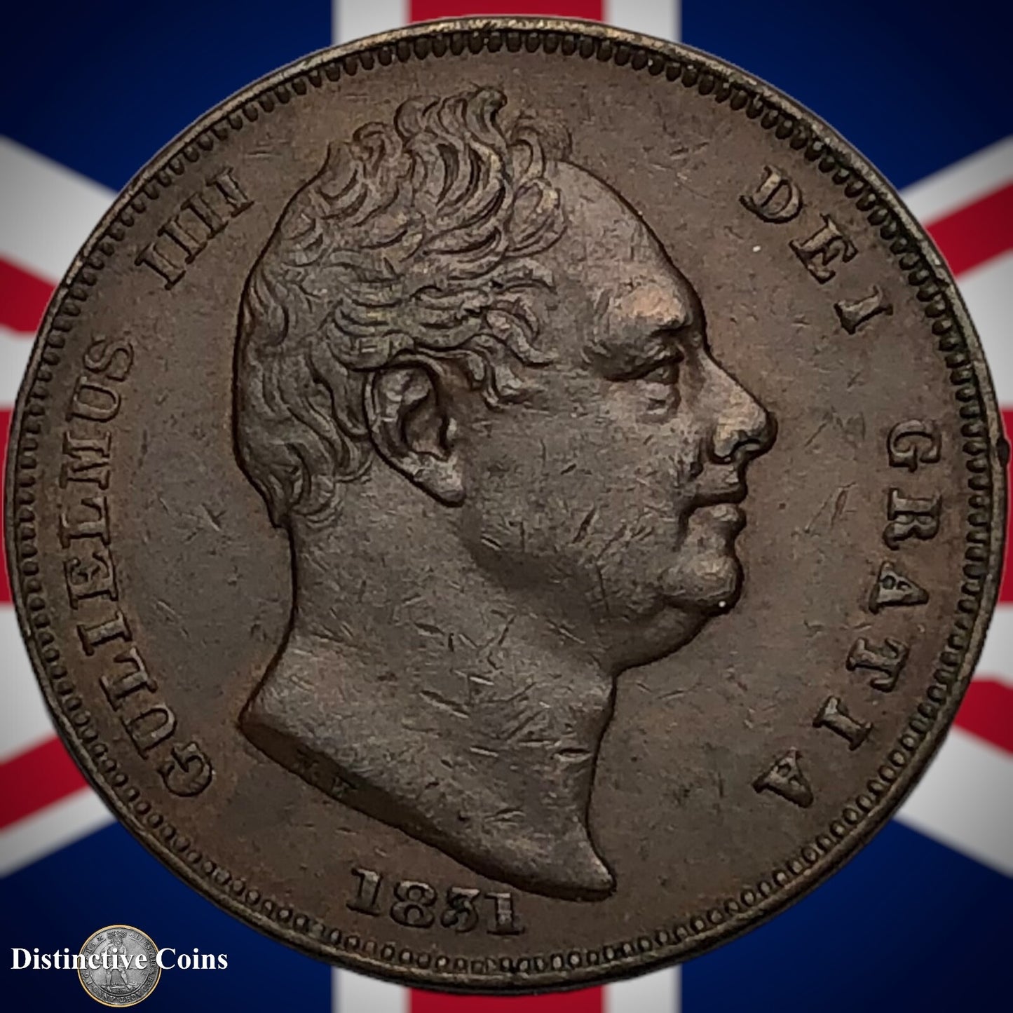 Great Britain 1831 Farthing 1/4d GB3361