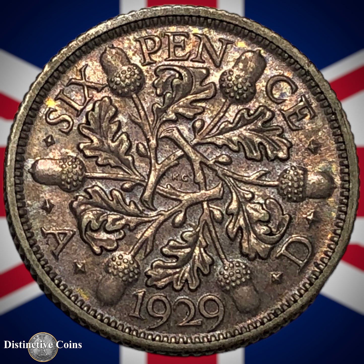 Great Britain 1929 Six Pence GB1688