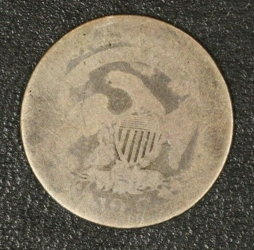 1823 Capped Bust Dime Better Date Circulated Coin