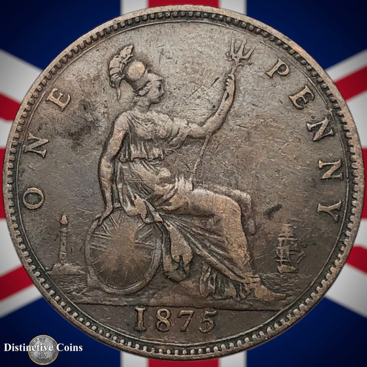 Great Britain 1875 Penny 1d GB6358