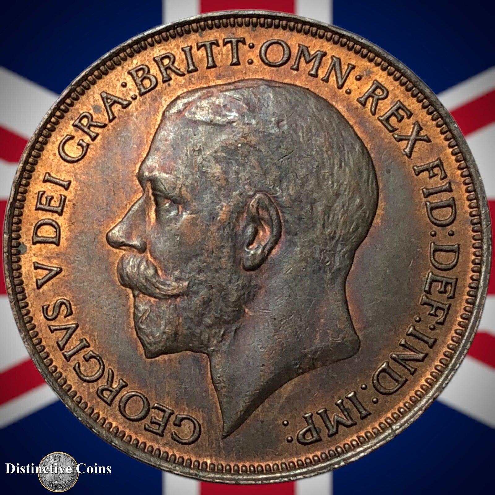 Great Britain 1919 Penny 1d GB6922
