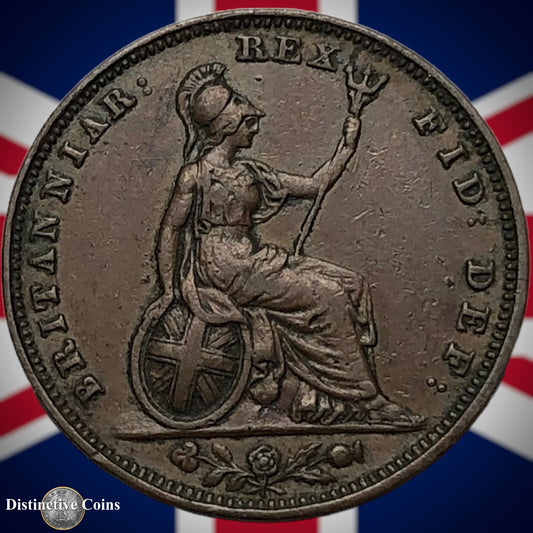 Great Britain 1831 Farthing 1/4d GB3351