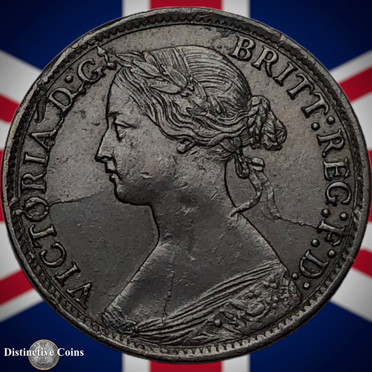 Great Britain 1872 Farthing 1/4d GB3668