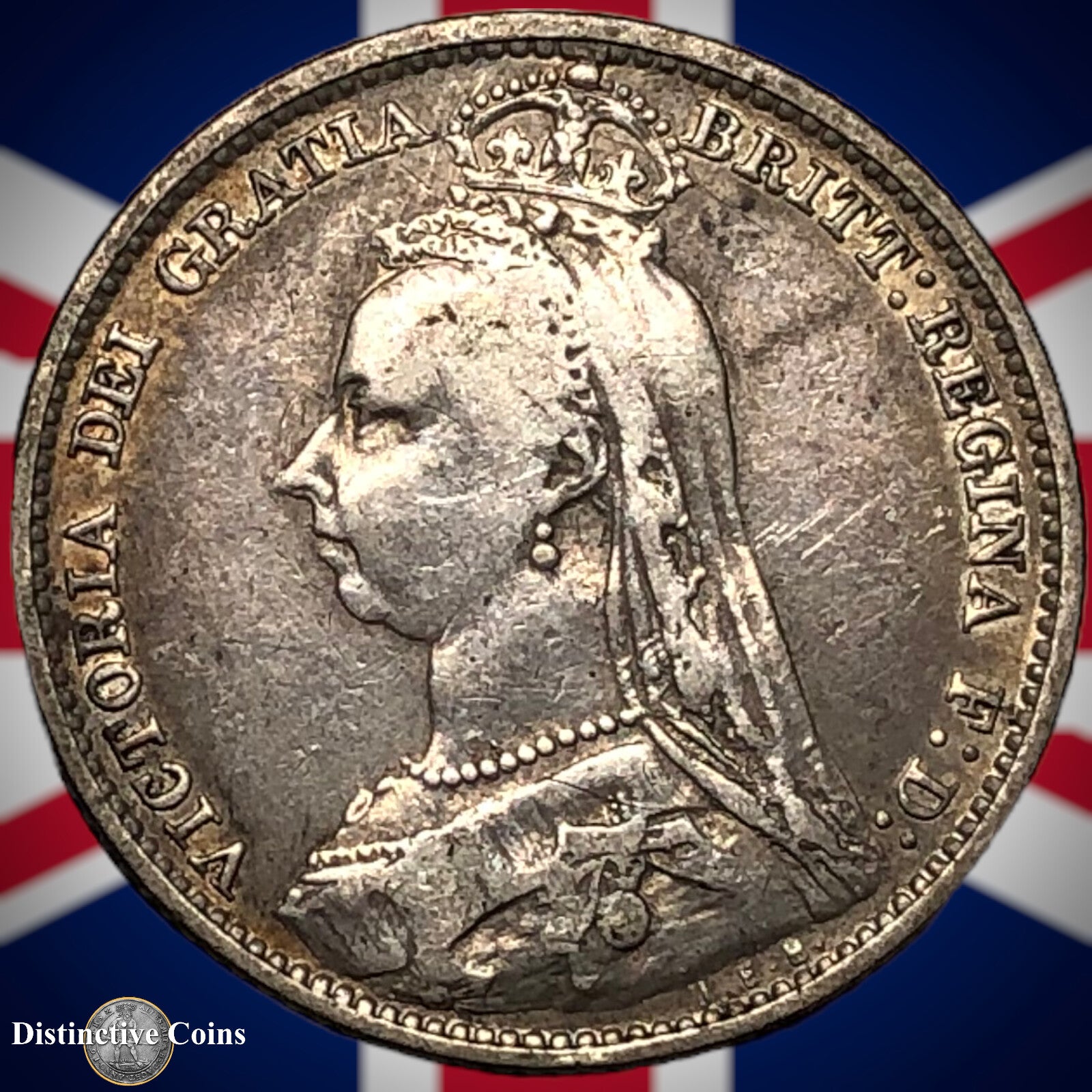 Great Britain 1891 Six Pence GB2750