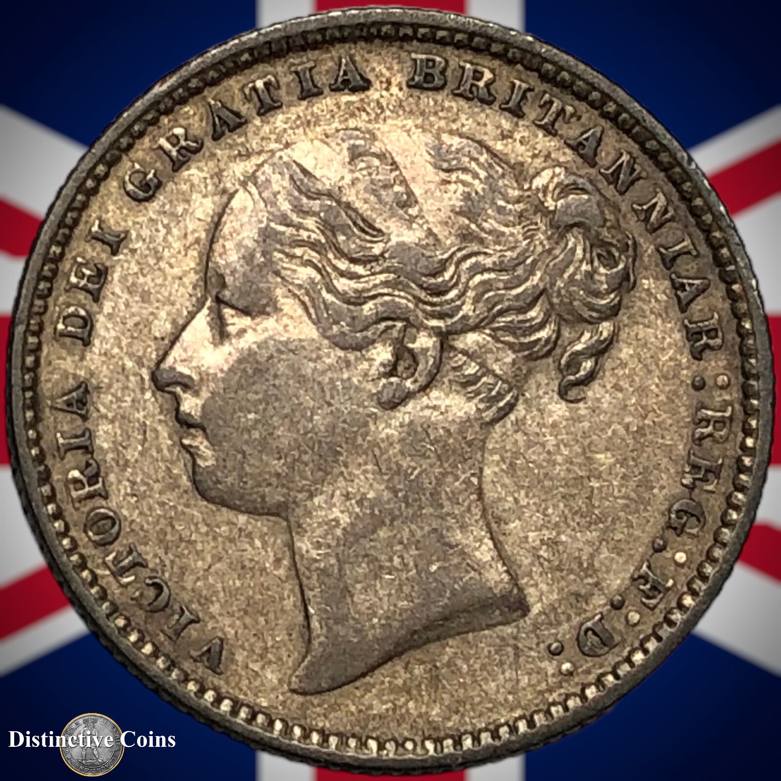 Great Britain 1884 British One Shilling GB0448