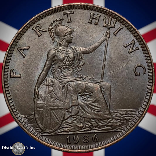 Great Britain 1936 Farthing 1/4d GB4979