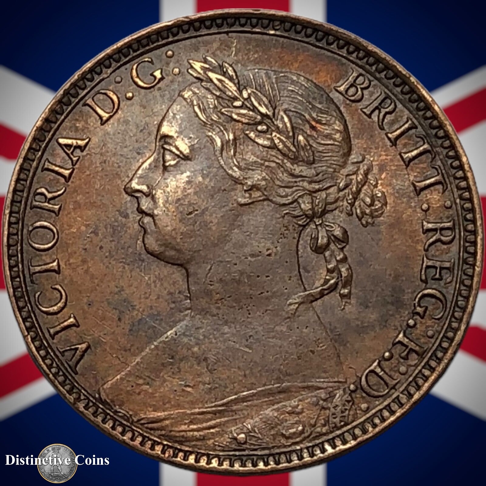 Great Britain 1881 Farthing 1/4d GB3868