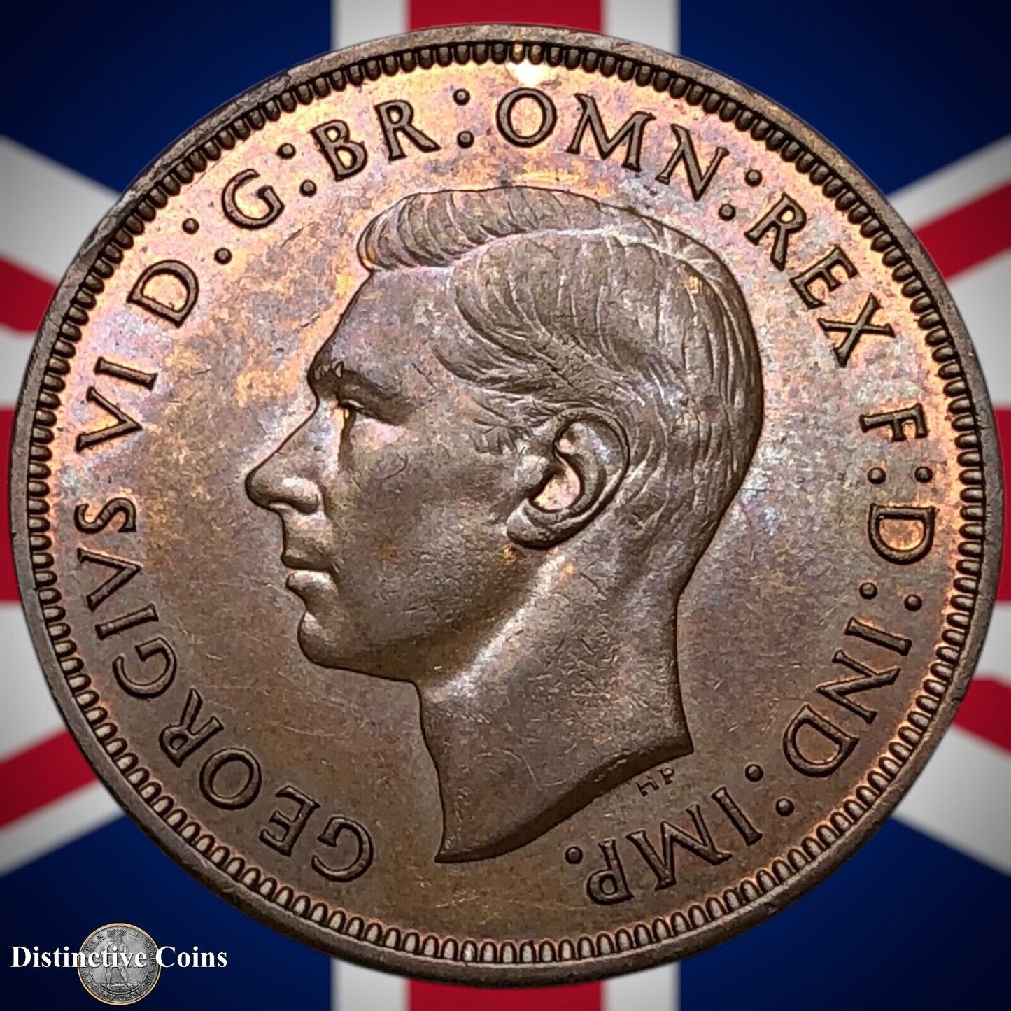 Great Britain 1940 Penny 1d GB7230