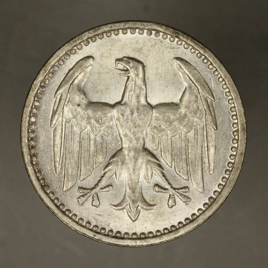 Germany 1924 F 3 Mark Choice BU