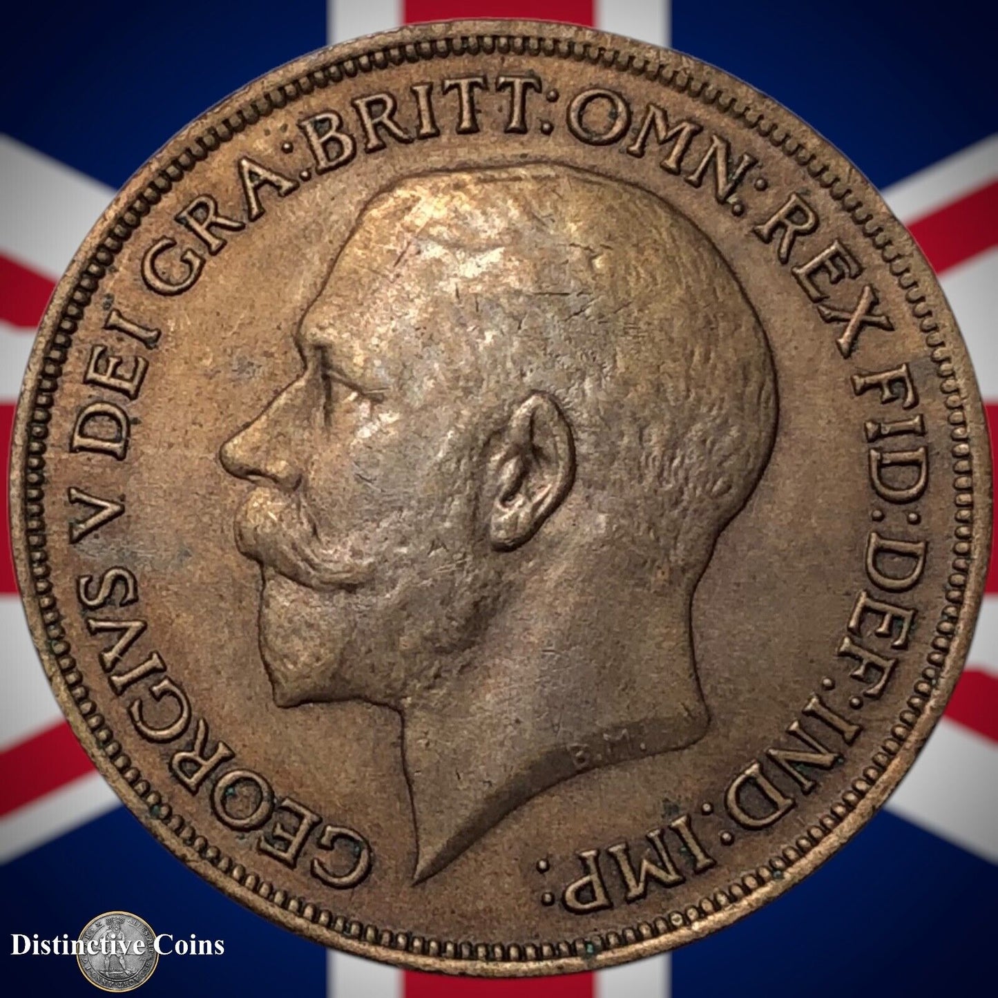 Great Britain 1919 Penny 1d GB6906