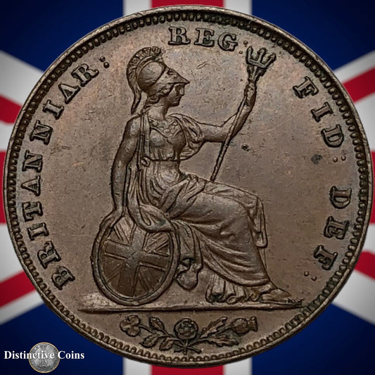 Great Britain 1845 Farthing 1/4d GB3417