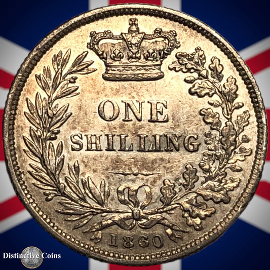 Great Britain 1860 British One Shilling GB0257