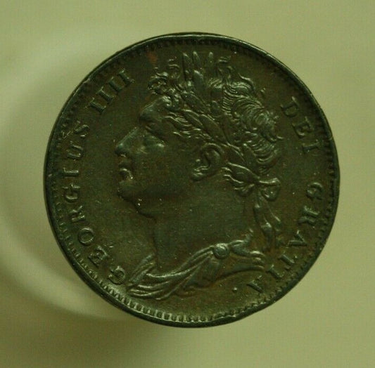 Great Britain 1821 Farthing XF Cat=$125  A271
