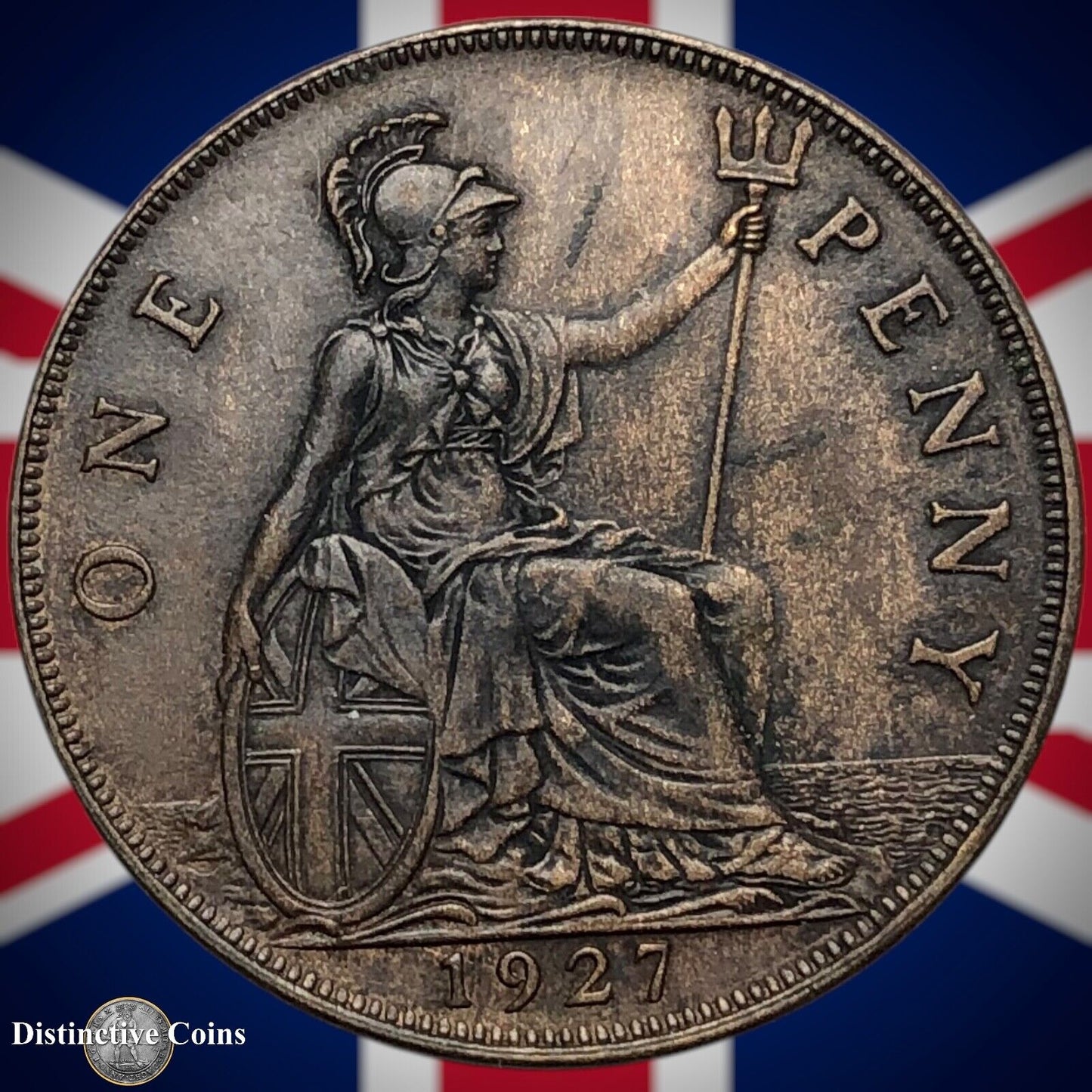 Great Britain 1927 Penny 1d GB7065