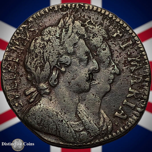 Great Britain 1694 Farthing 1/4d GB3151