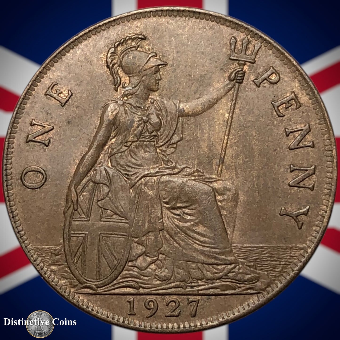 Great Britain 1927 Penny 1d GB7070