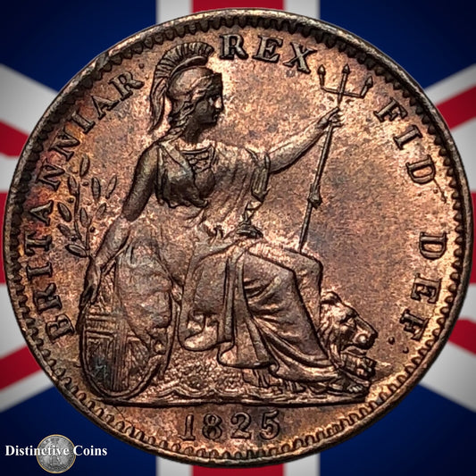 Great Britain 1825 Farthing 1/4d GB3302