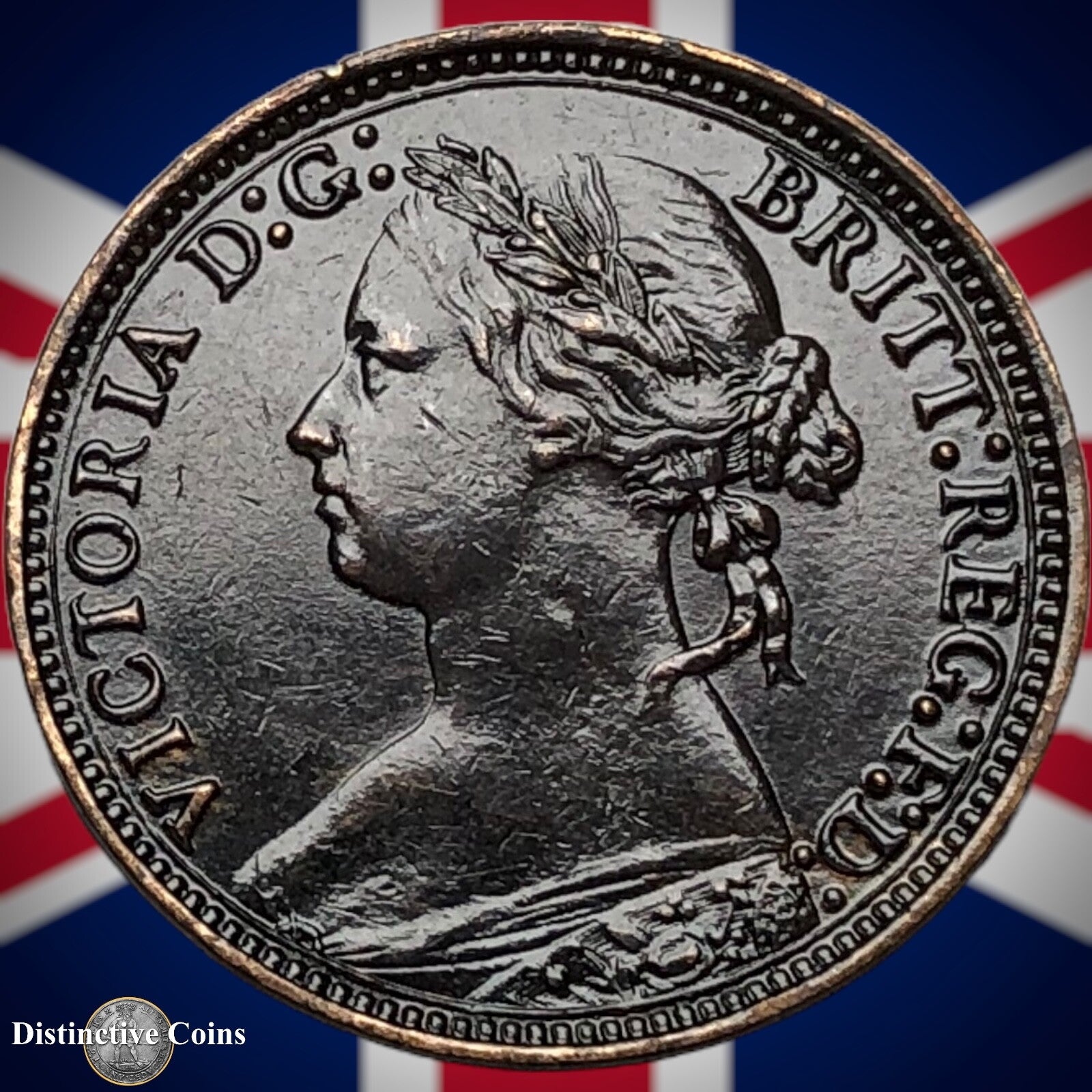 Great Britain 1879 Farthing 1/4d GB3819