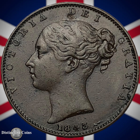 Great Britain 1843 Farthing 1/4d GB3414