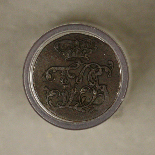 German State Saxe-Weimar Eisenach 1751 Heller VF