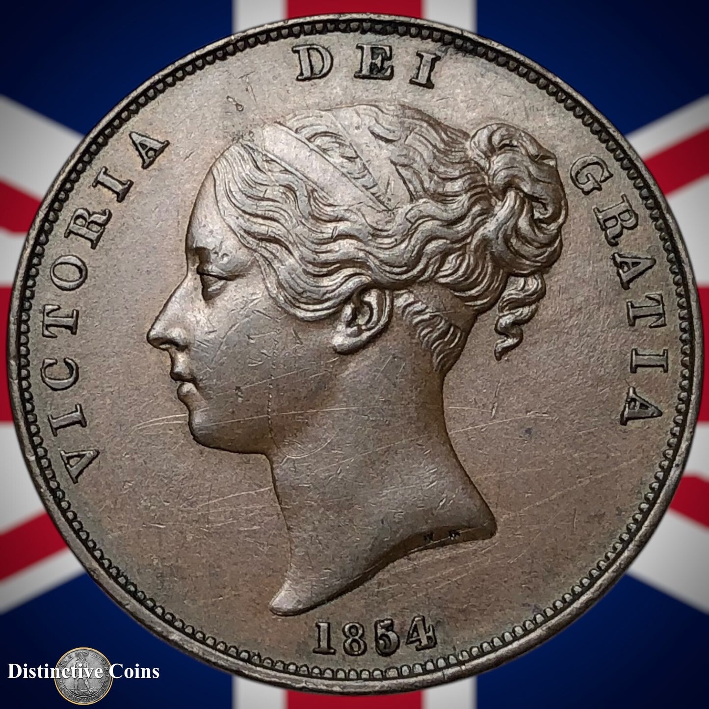 Great Britain 1854 Penny 1d GB6140