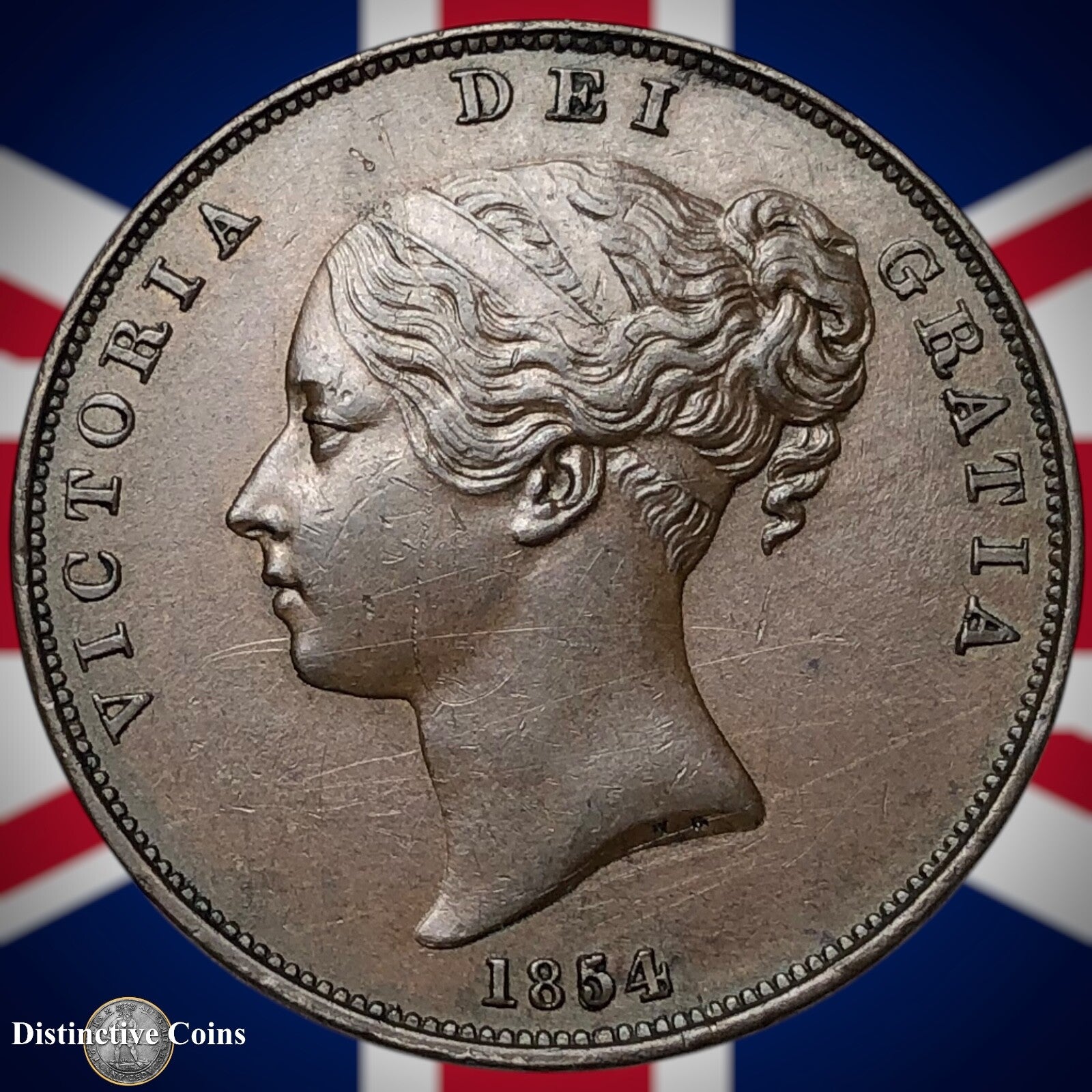 Great Britain 1854 Penny 1d GB6140