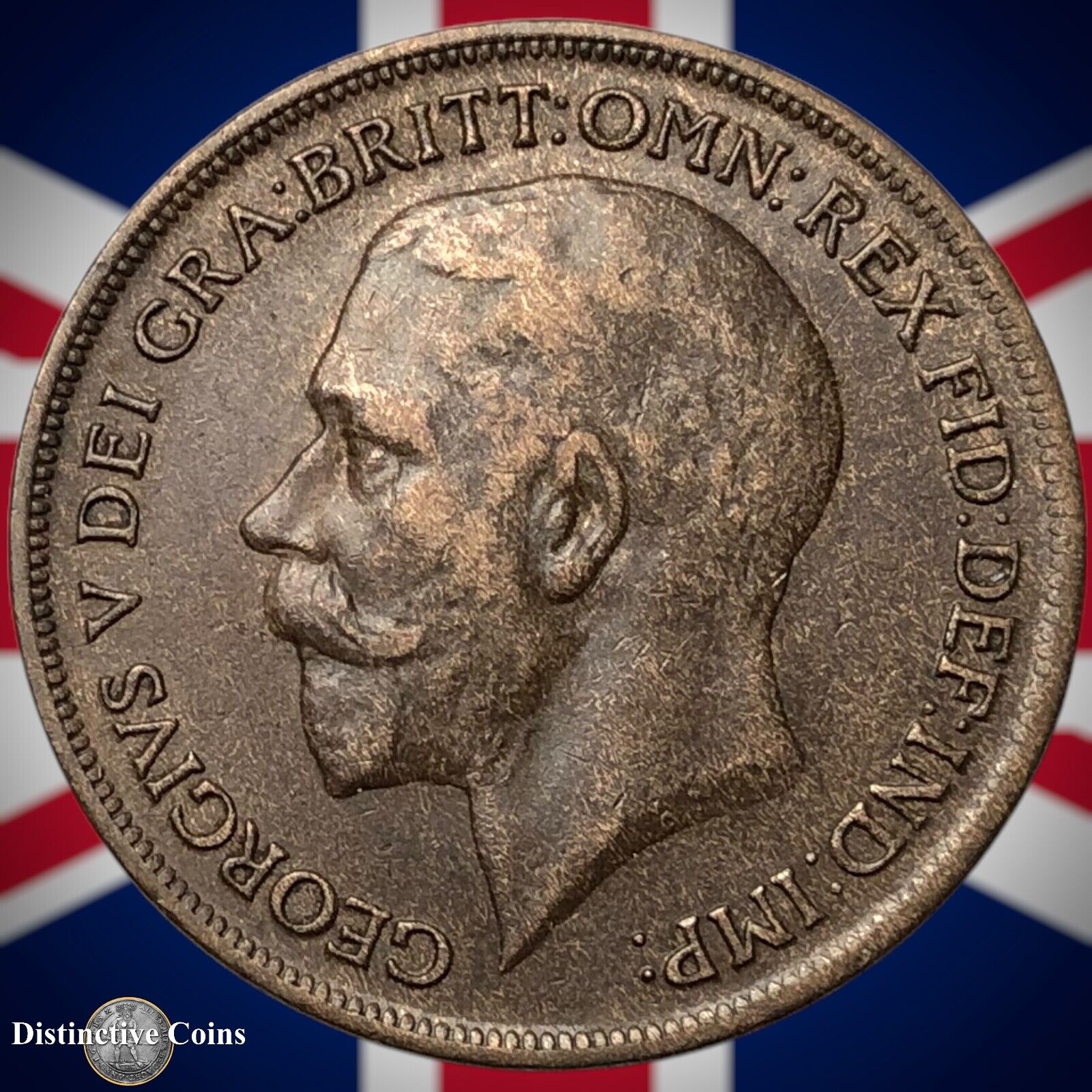 Great Britain 1919 Penny 1d GB6904