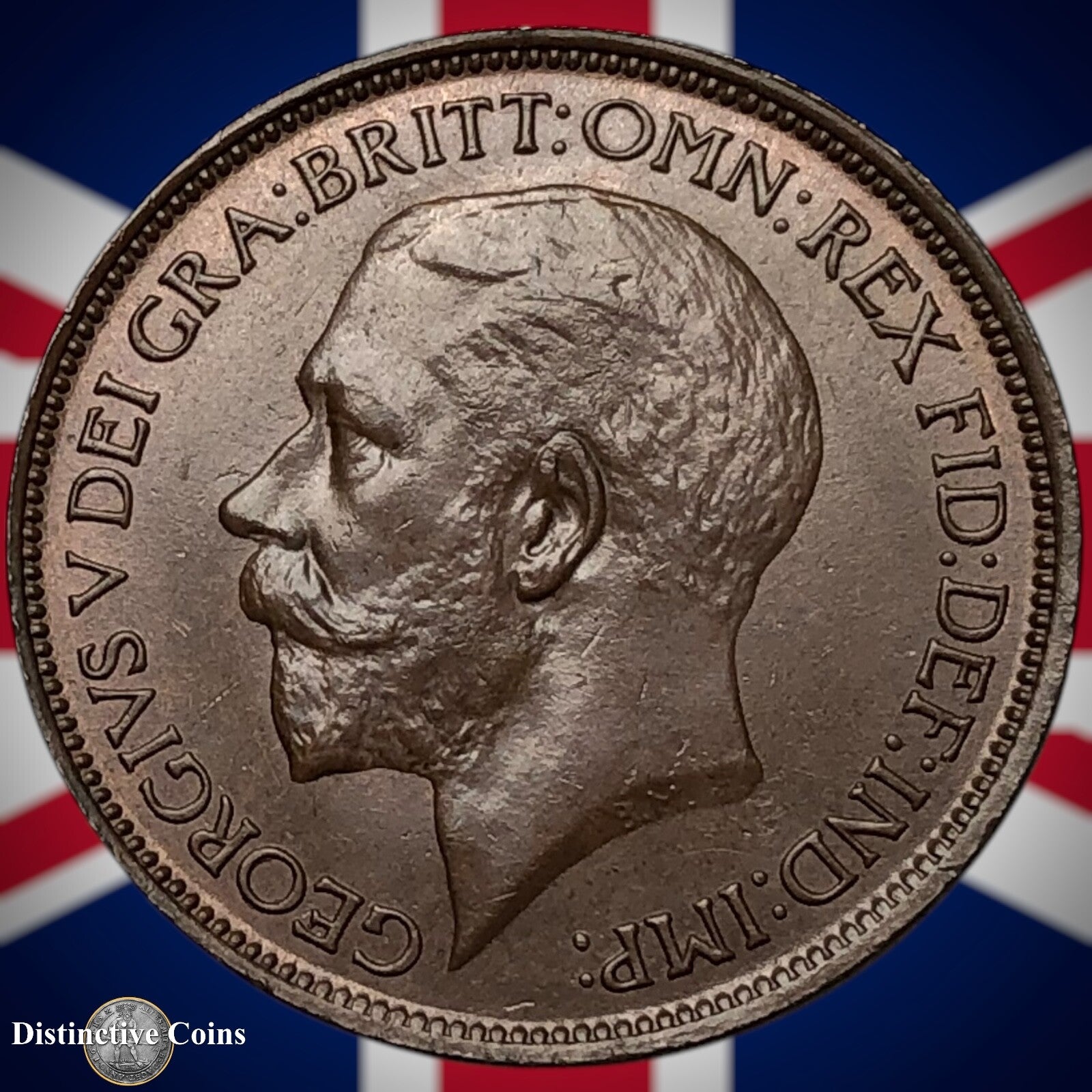 Great Britain 1921 Half Penny 1/2d GB5894