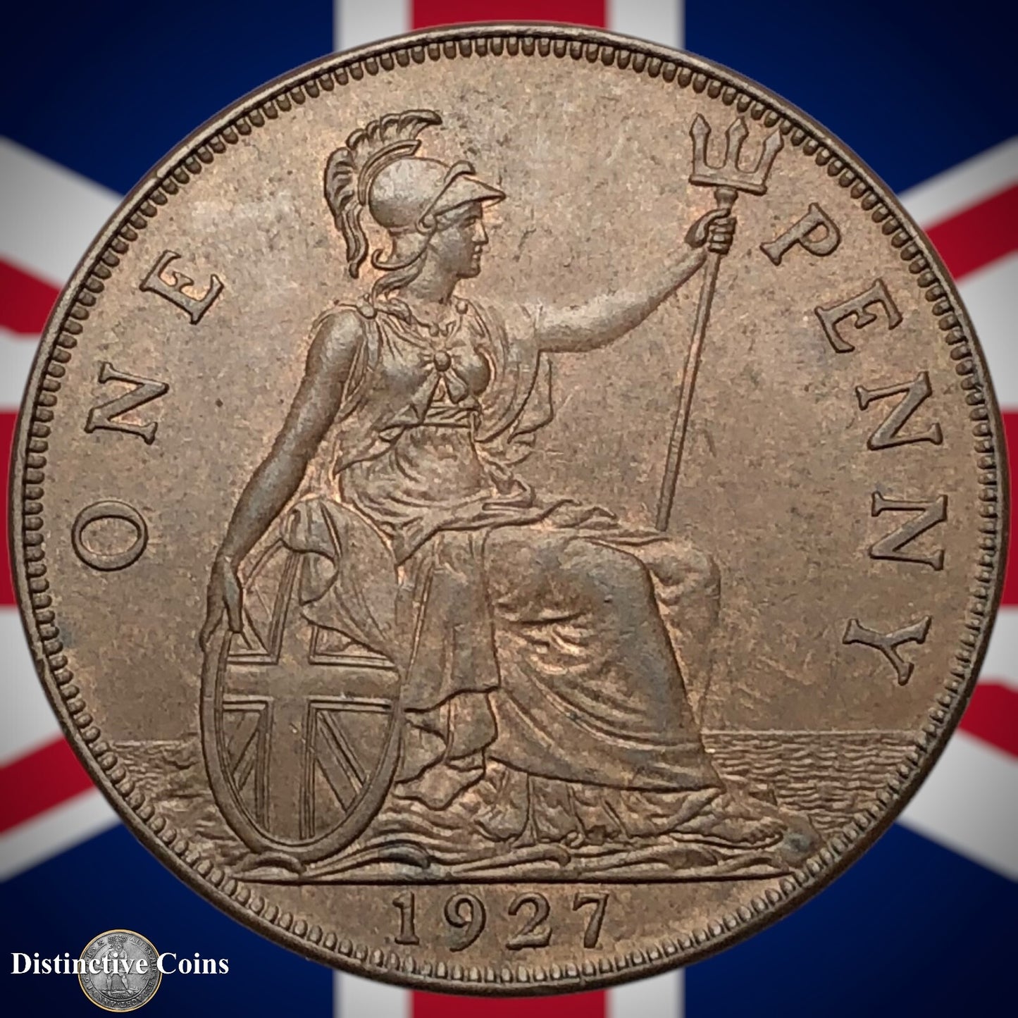 Great Britain 1927 Penny 1d GB7060