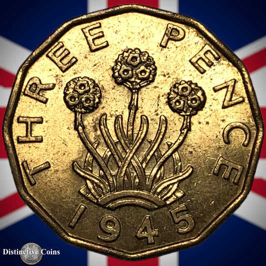 Great Britain 1945 Three Pence GB2450