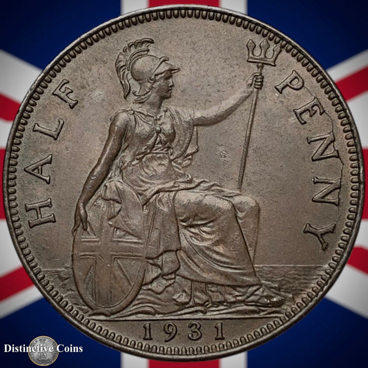 Great Britain 1931 Half Penny 1/2d GB5965