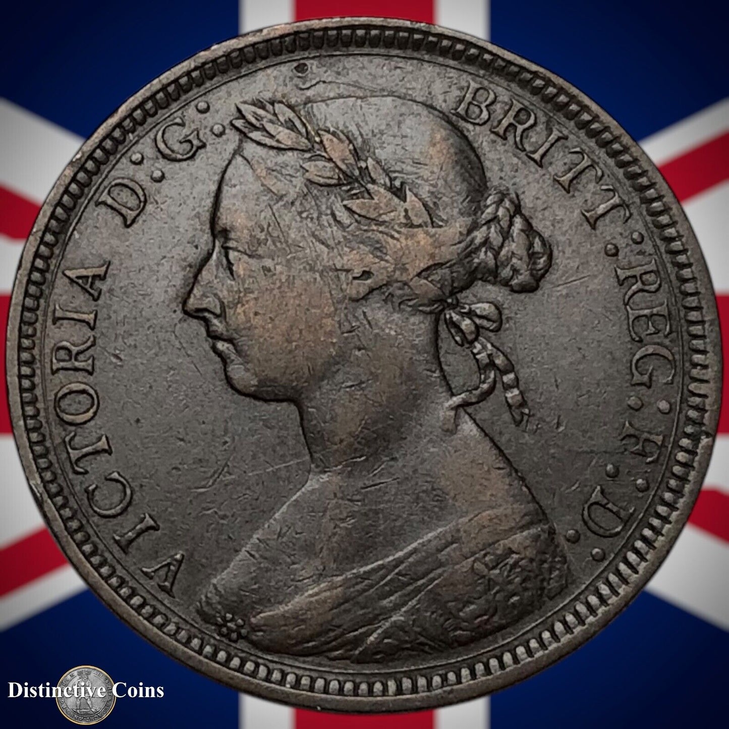 Great Britain 1890 Half Penny 1/2d GB5655