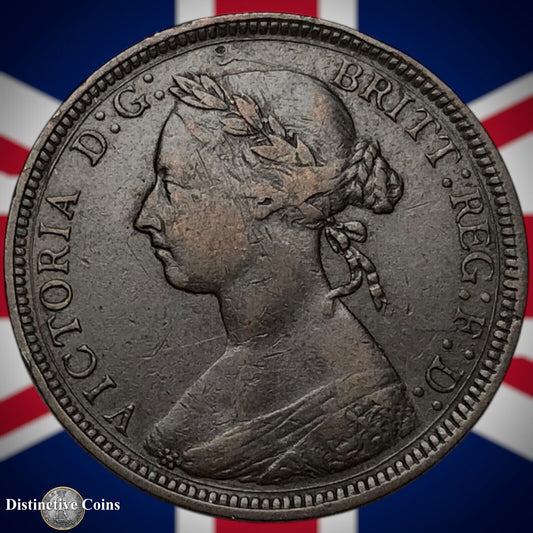 Great Britain 1890 Half Penny 1/2d GB5655