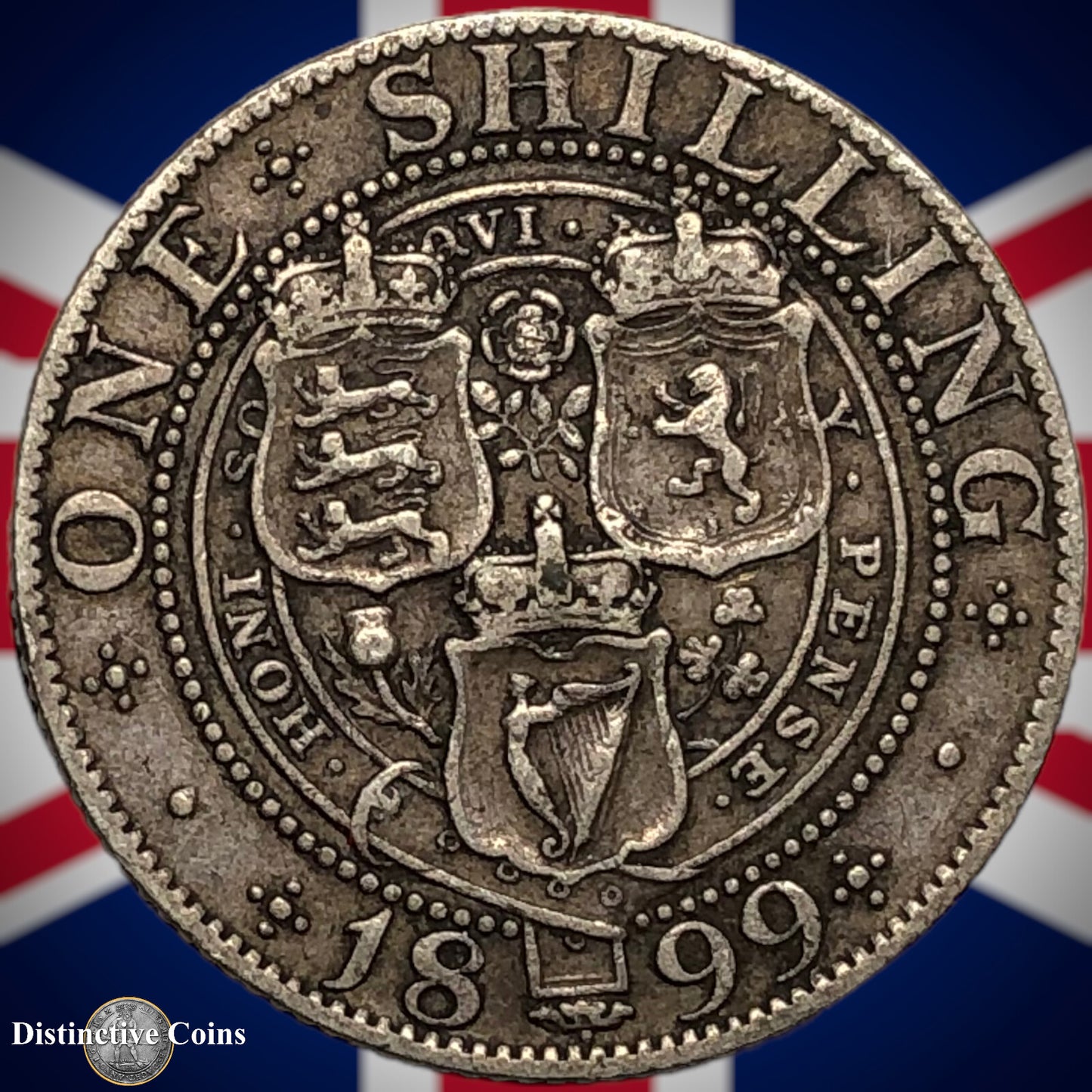Great Britain 1899 British One Shilling GB0701