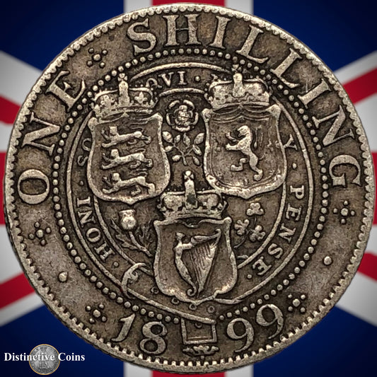 Great Britain 1899 British One Shilling GB0701