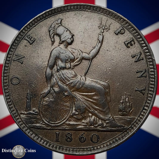 Great Britain 1860 Penny 1d GB6167