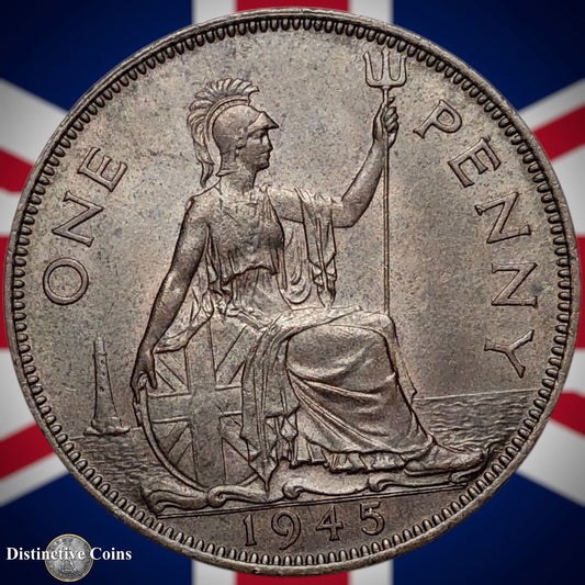 Great Britain 1945 Penny 1d GB7274