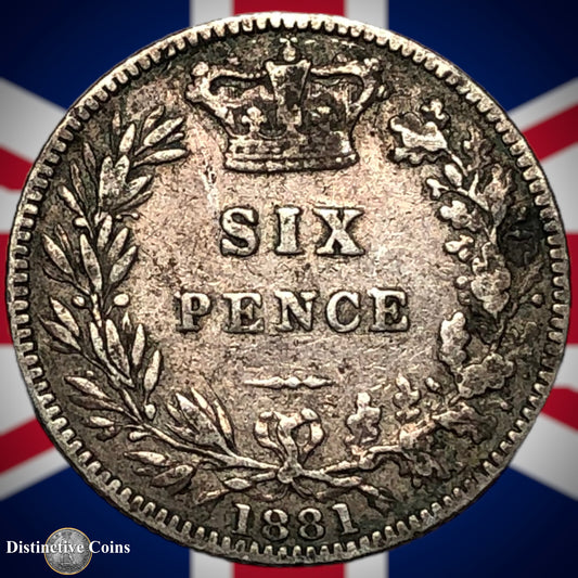 Great Britain 1881 Six Pence GB2617