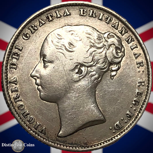 Great Britain 1859 British One Shilling GB0249