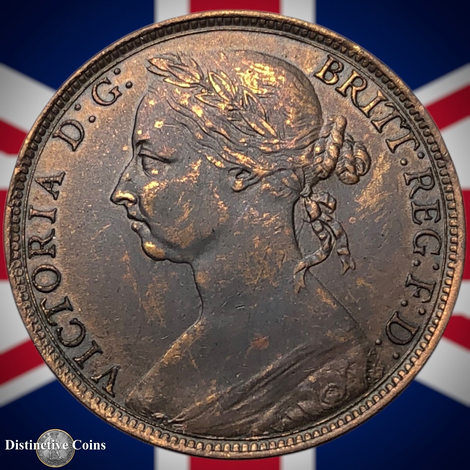 Great Britain 1891 Penny 1d GB6536