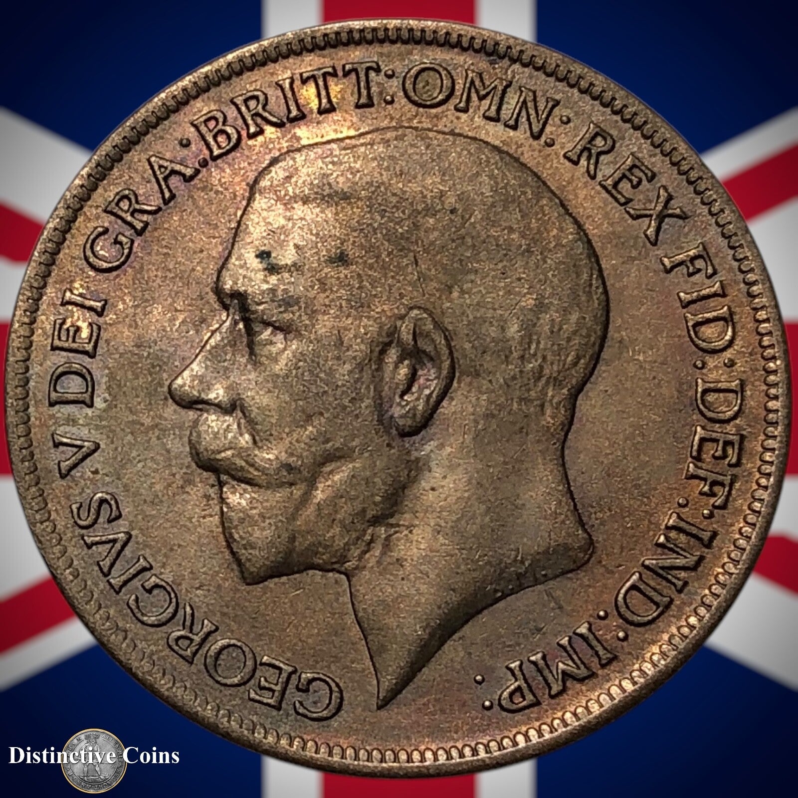 Great Britain 1920 Penny 1d GB6956